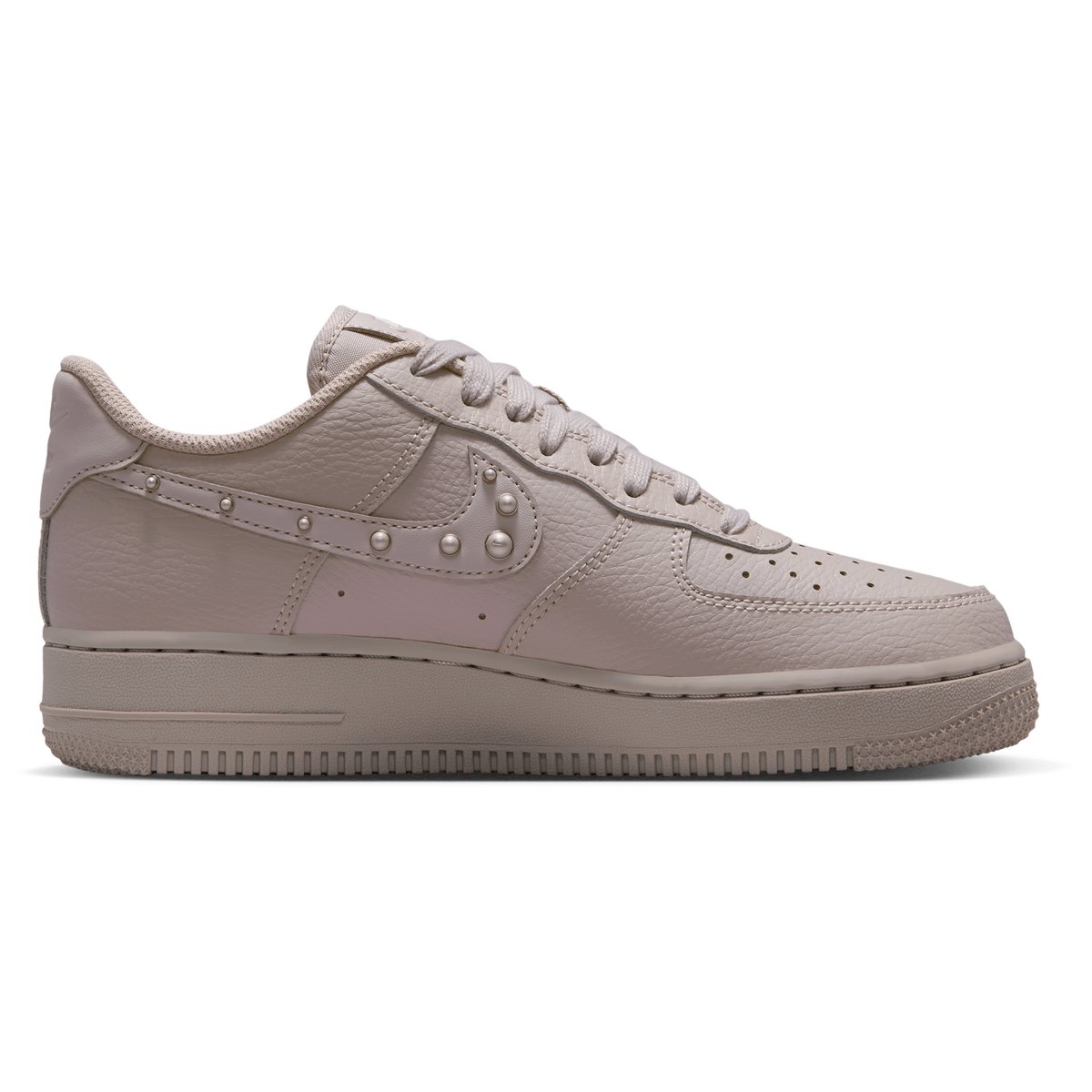 Nike Air Force 1 Low Mujer Cream Ii-Metallic Silver