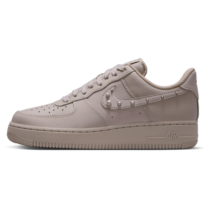 Nike Air Force 1 Low Mujer Cream Ii-Metallic Silver