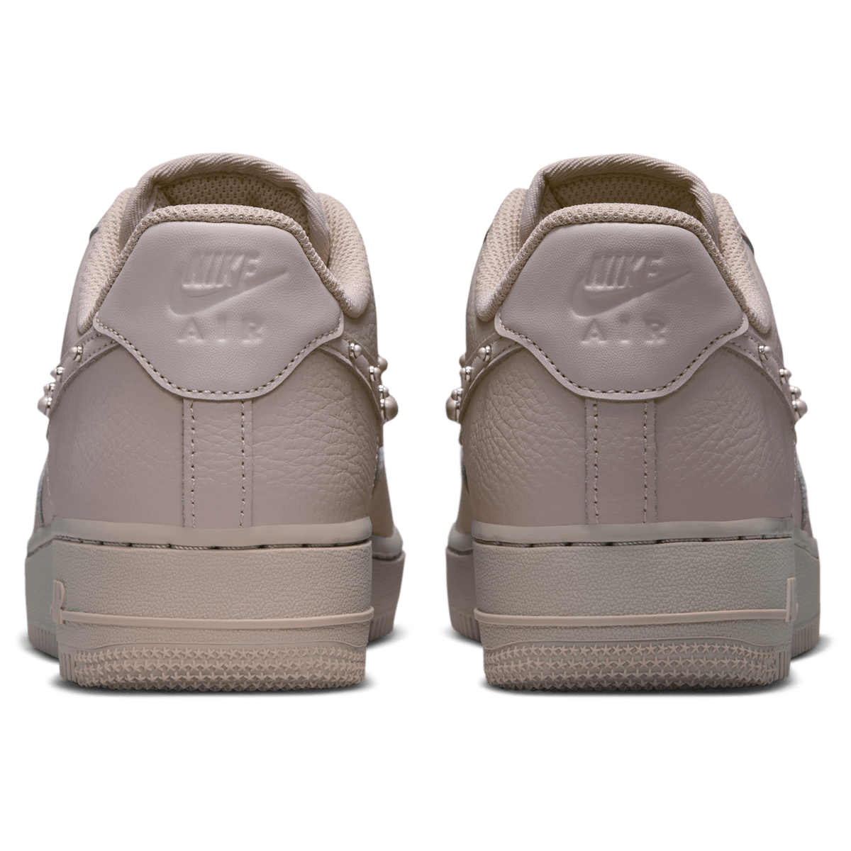 Nike Air Force 1 Low Mujer Cream Ii-Metallic Silver