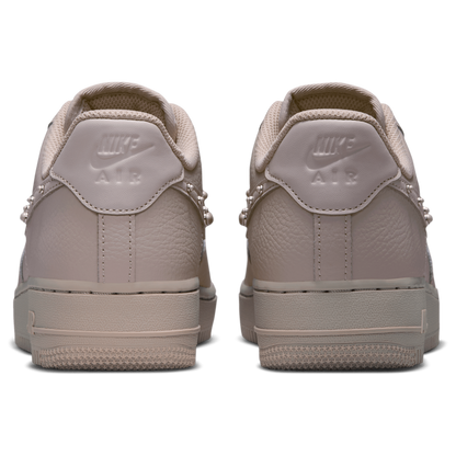 Nike Air Force 1 Low Mujer Cream Ii-Metallic Silver