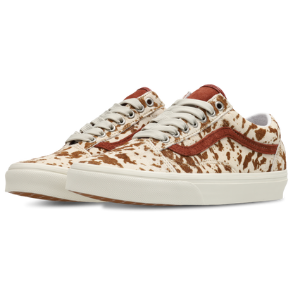 Vans Old Skool Mujer Pony Hair Rust Bronz