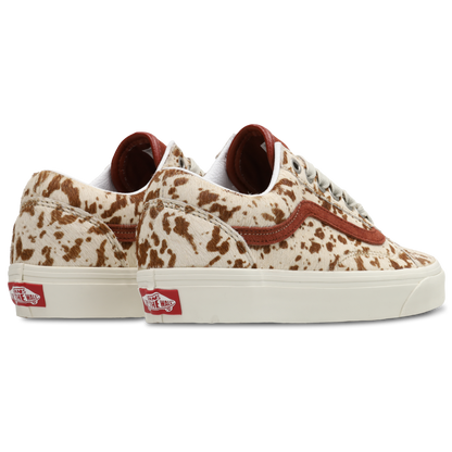 Vans Old Skool Mujer Pony Hair Rust Bronz