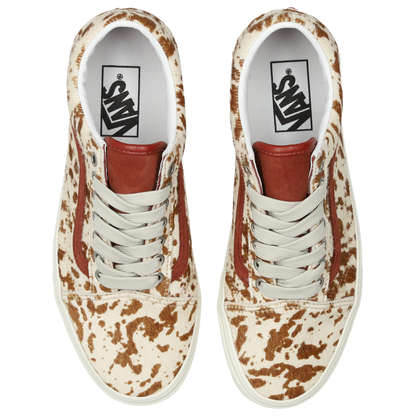 Vans Old Skool Mujer Pony Hair Rust Bronz