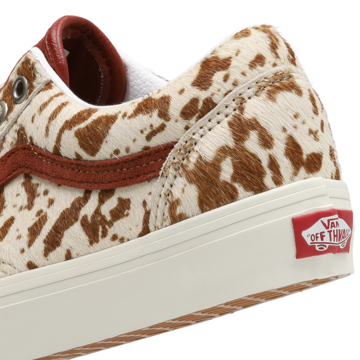 Vans Old Skool Mujer Pony Hair Rust Bronz