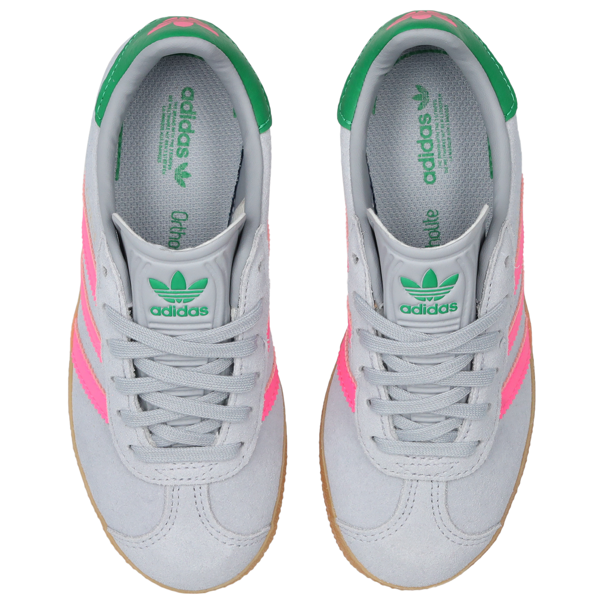 Adidas Gazelle Mujer Halo Silver-Lucid Pink-Green