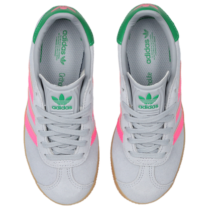 Adidas Gazelle Mujer Halo Silver-Lucid Pink-Green