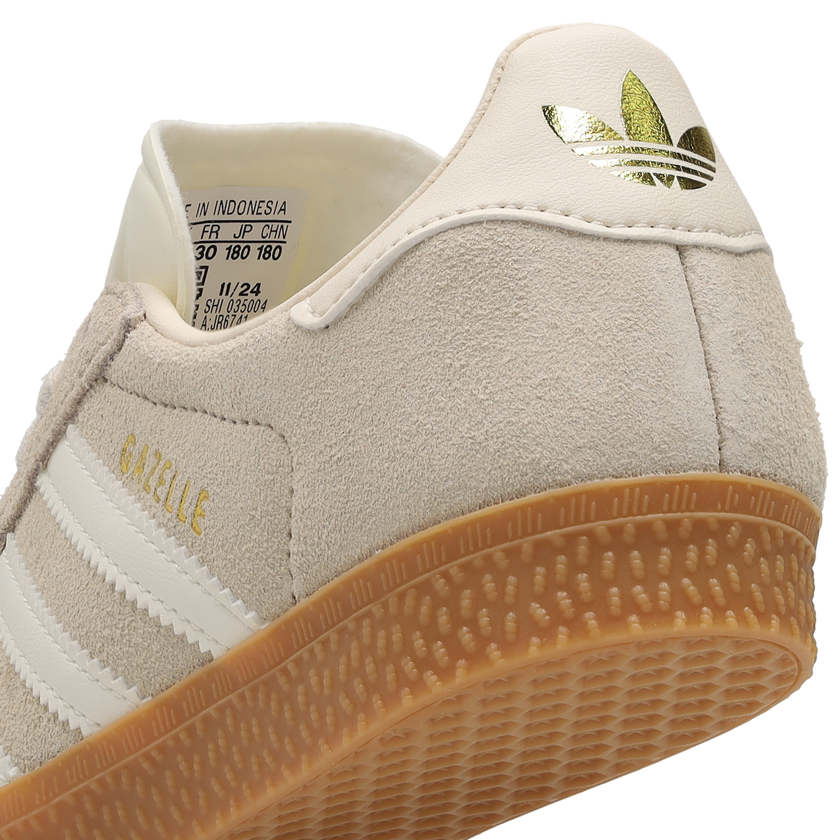 Adidas Gazelle Mujer Wonder White-Off White-Gum 3