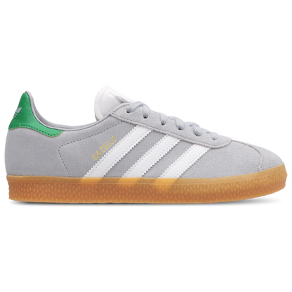 Adidas Gazelle Unisex Halo Silver-White-Green