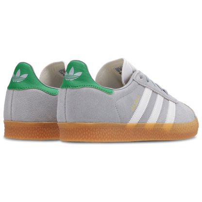 Adidas Gazelle Unisex Halo Silver-White-Green