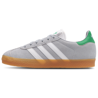 Adidas Gazelle Unisex Halo Silver-White-Green