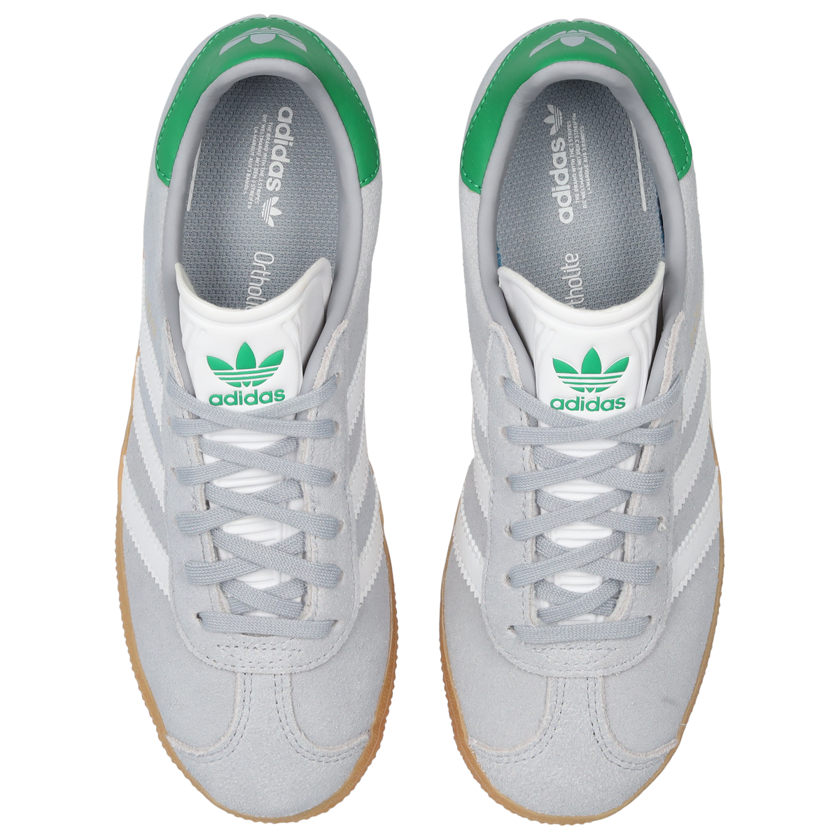 Adidas Gazelle Unisex Halo Silver-White-Green
