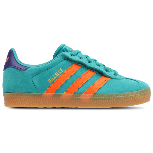 Adidas Gazelle Mujer Pure Teal-Impact Orange-Collegiate Purple