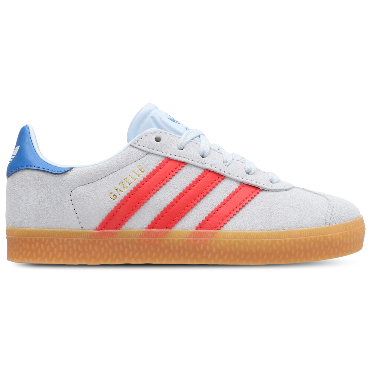 Adidas Gazelle Mujer Crystal Sky-Semi Lucid Red-Bluebird