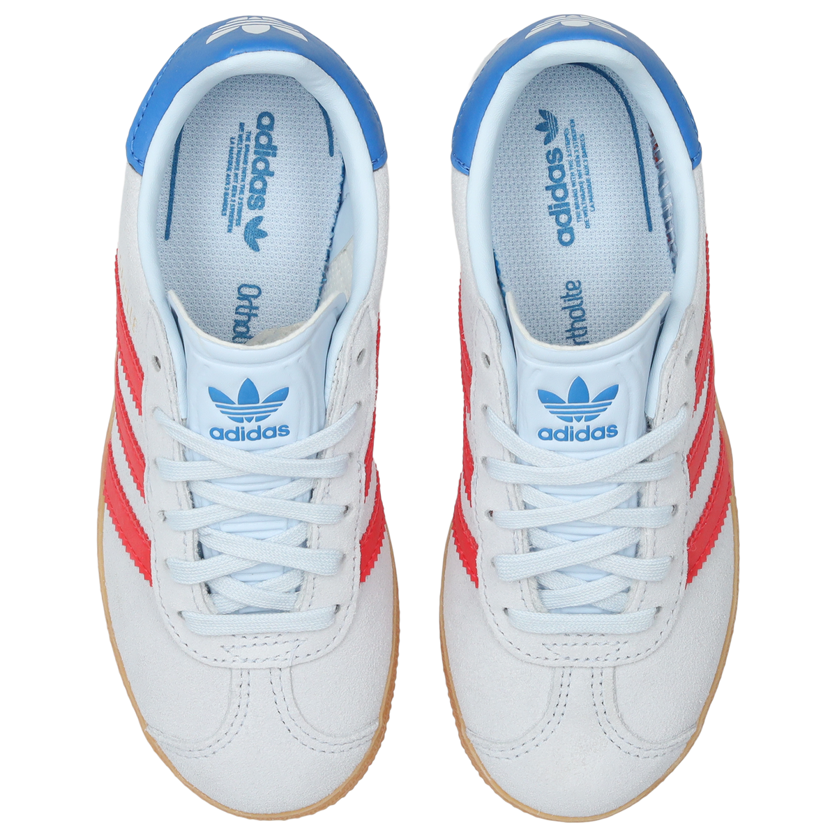 Adidas Gazelle Mujer Crystal Sky-Semi Lucid Red-Bluebird