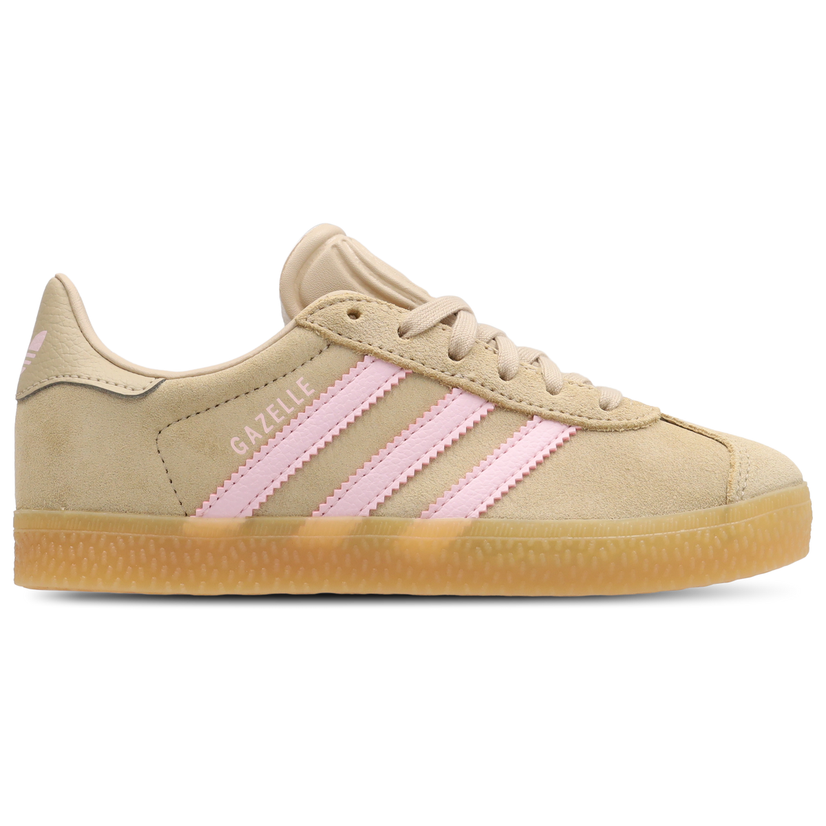 Adidas Gazelle Mujer Magic Beige-Clear Pink