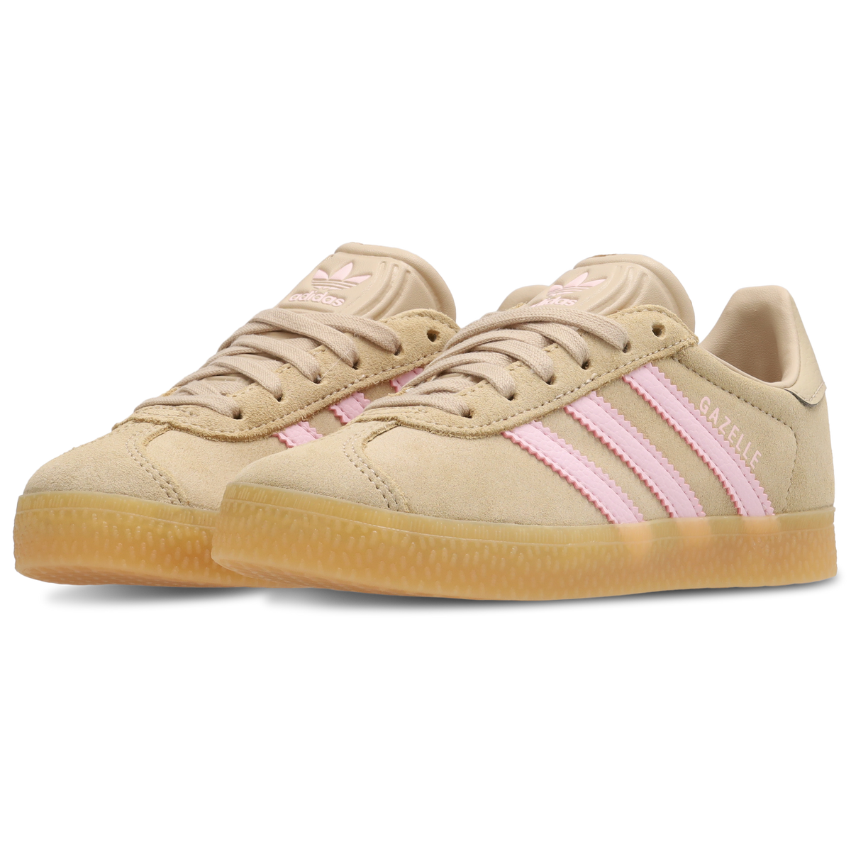 Adidas Gazelle Mujer Magic Beige-Clear Pink