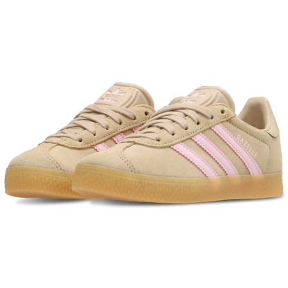 Adidas Gazelle Mujer Magic Beige-Clear Pink