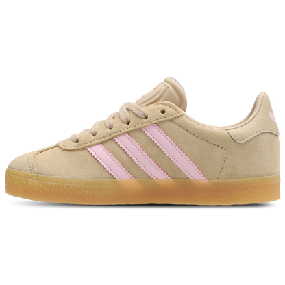 Adidas Gazelle Mujer Magic Beige-Clear Pink