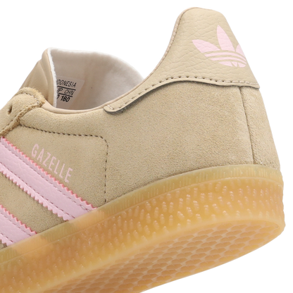 Adidas Gazelle Mujer Magic Beige-Clear Pink