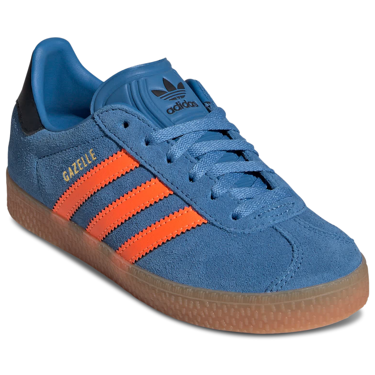 Adidas Gazelle Mujer Focus Blue-Solar Orange