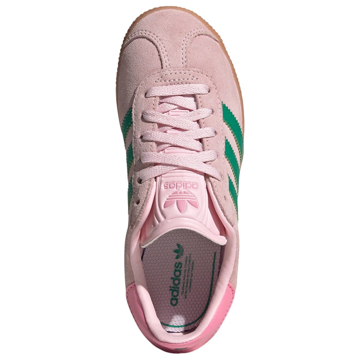 Adidas Gazelle Mujer Clear Pink-Court Green