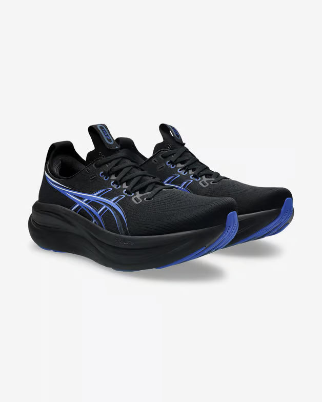 Asics Gel-Nimbus 28 Unisex Black-Electric Blue