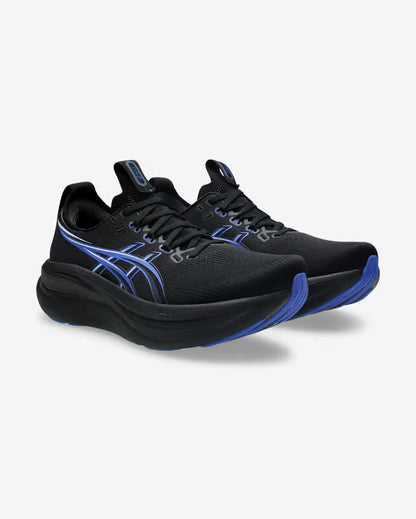 Asics Gel-Nimbus 28 Unisex Black-Electric Blue