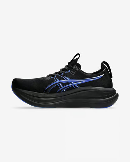 Asics Gel-Nimbus 28 Unisex Black-Electric Blue
