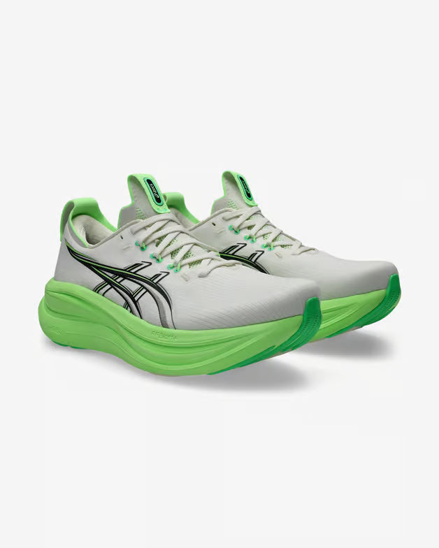 Asics Gel-Nimbus 28 Unisex White/Green