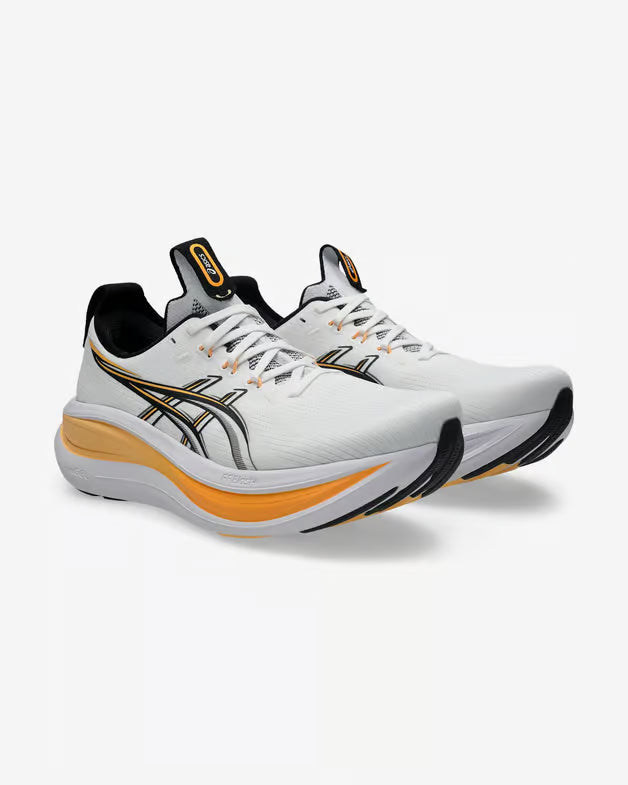 Asics Gel-Nimbus 28 Unisex White-Orange