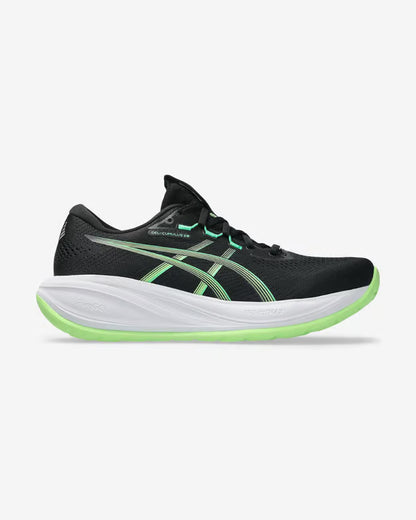 Asics Gel-Nimbus 28 Unisex Black-Ultra Green