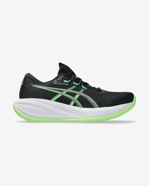Asics Gel-Nimbus 28 Unisex Black-Ultra Green