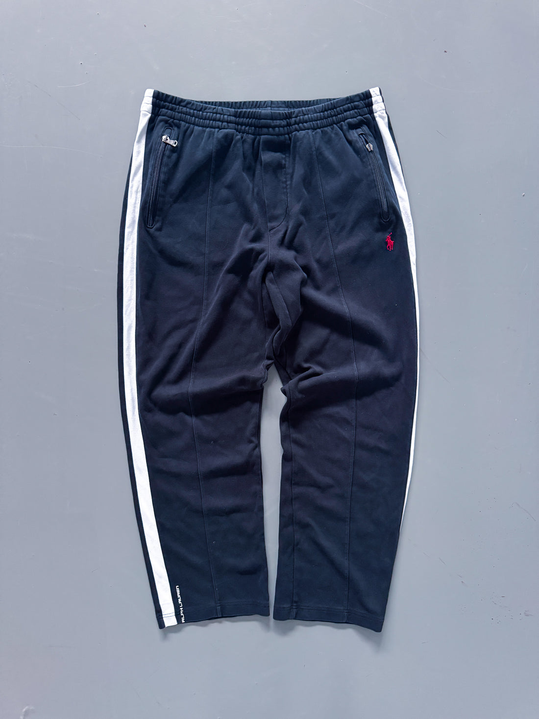 Polo Ralph Lauren Vintage Striped Jogger Pants – Black