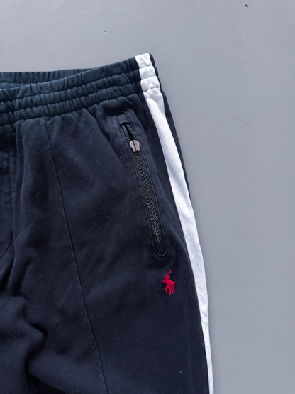 Polo Ralph Lauren Vintage Striped Jogger Pants – Black