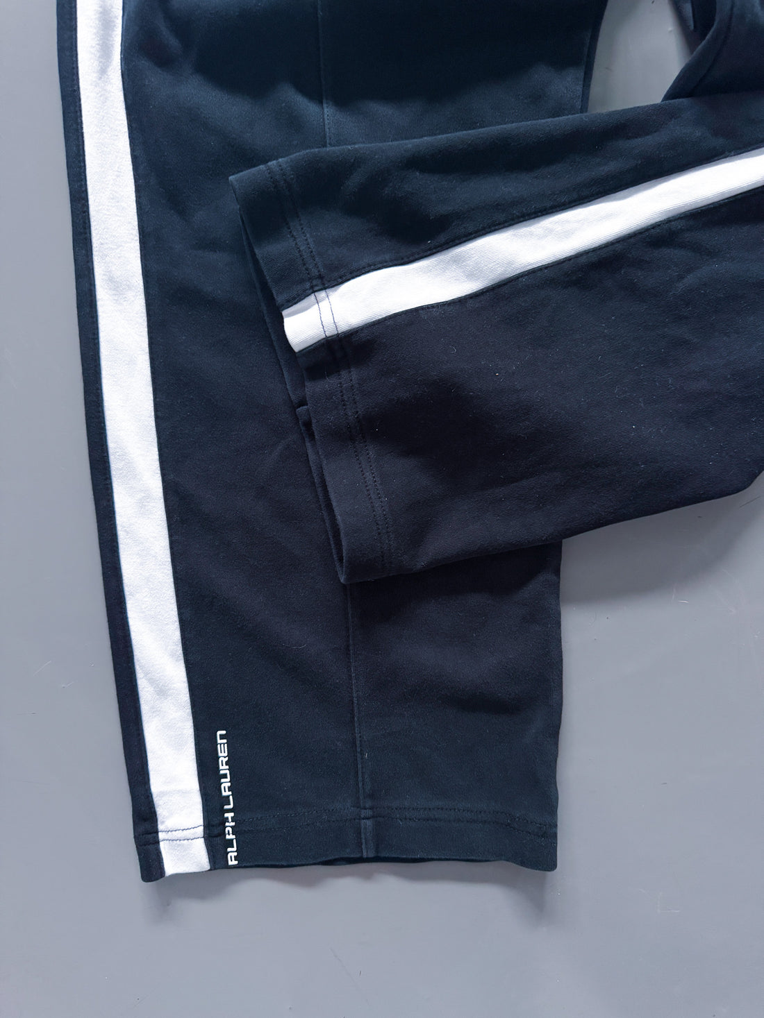 Polo Ralph Lauren Vintage Striped Jogger Pants – Black