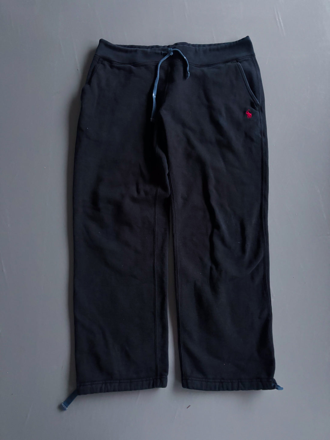 Polo Ralph Lauren Vintage Jogger Pants – Black (Red Logo)