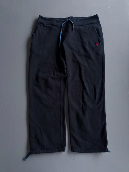 Polo Ralph Lauren Vintage Jogger Pants – Black (Red Logo)