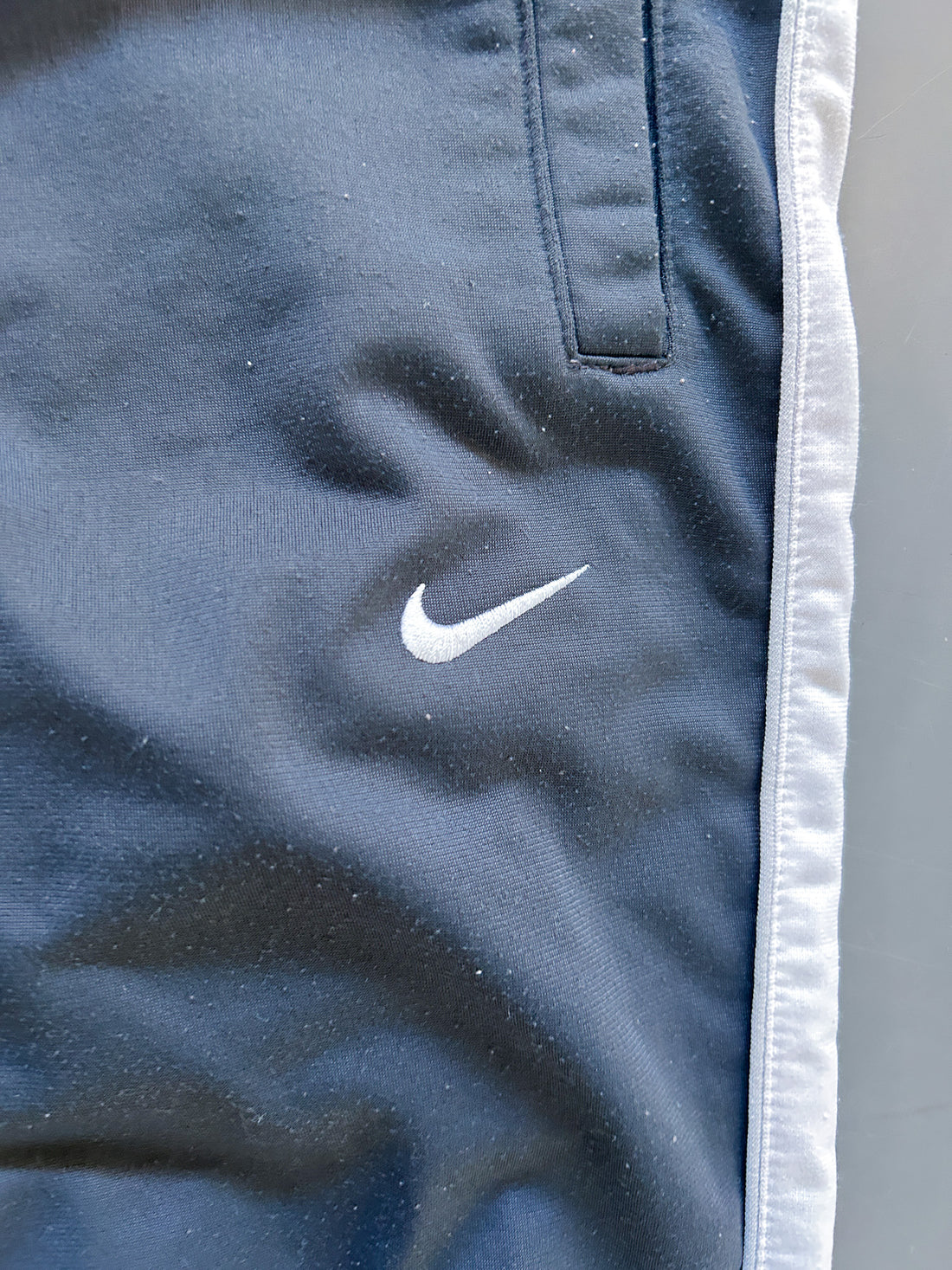 Nike Vintage Striped Jogger Pants – Black