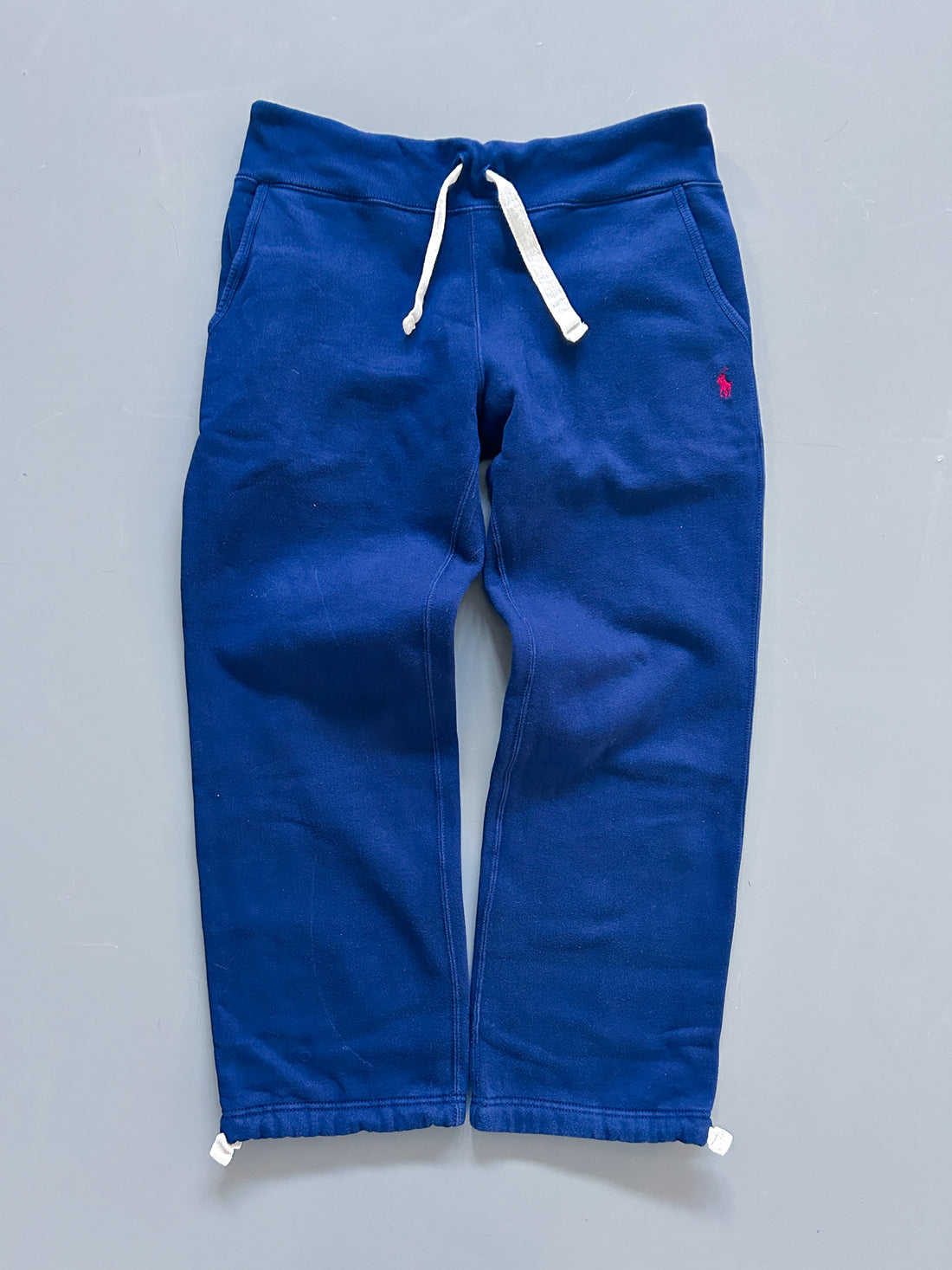 Polo Ralph Lauren Vintage Jogger Pants – Navy Blue (Red Logo)