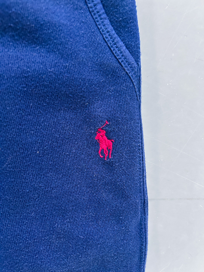 Polo Ralph Lauren Vintage Jogger Pants – Navy Blue (Red Logo)