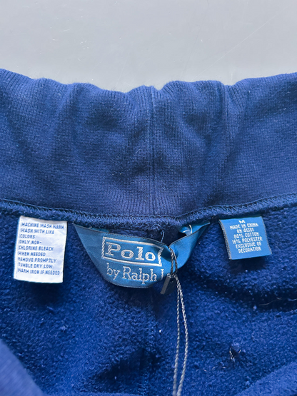 Polo Ralph Lauren Vintage Jogger Pants – Navy Blue (Red Logo)
