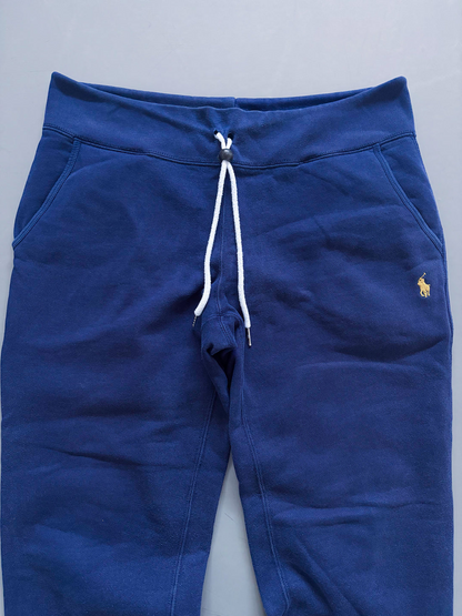 Polo Ralph Lauren Vintage Jogger Pants – Navy Blue (Yellow Logo)