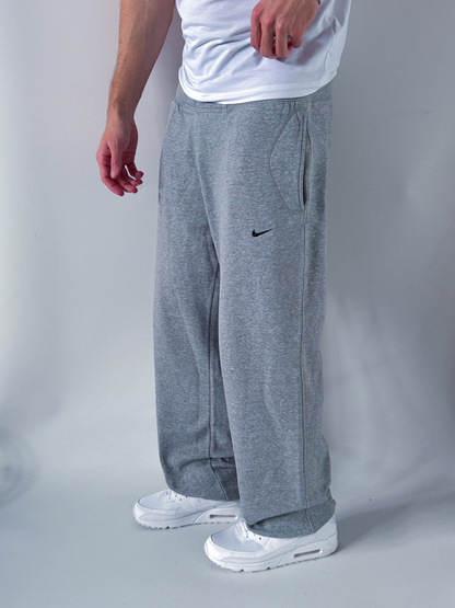 Nike Vintage Jogger Pants – Grey (Black Logo)