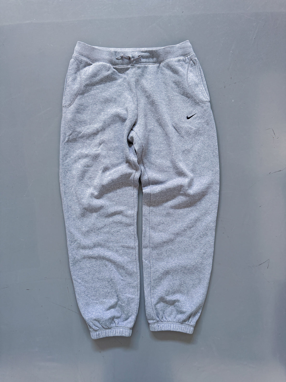 Nike Vintage Jogger Pants – Grey (Black Logo)