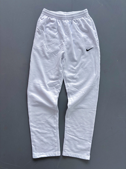 Nike Vintage Jogger Pants – White (Black Logo)