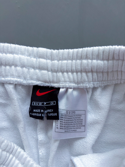 Nike Vintage Jogger Pants – White (Black Logo)