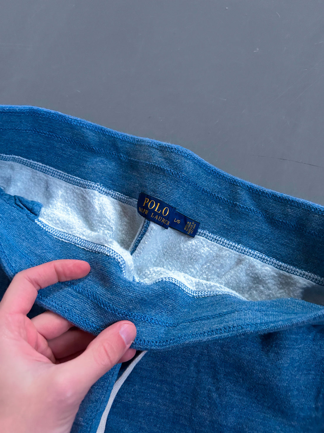 Polo Ralph Lauren Vintage Jogger Pants – Denim Blue