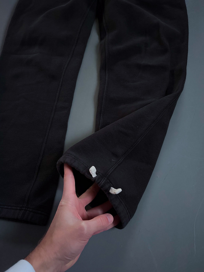 Polo Ralph Lauren Vintage Jogger Pants – Black (Yellow Logo)