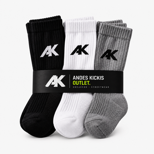 Pack de 3 pares de calcetines AK