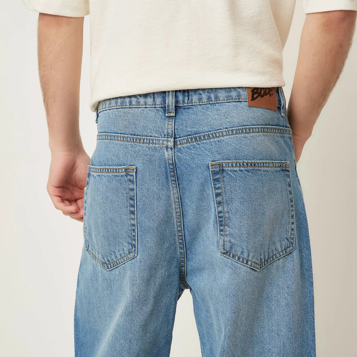 Jeans Baggy Hombre Bearcliff